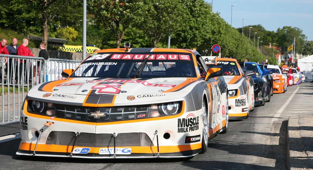 Jan Magnussen fører an i mesterskabet, nu hvor DTC feltet er tilbage på dansk jord.
(Foto: Motorsporten.dk)